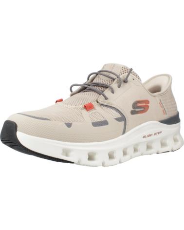 SKECHERS ZAPATILLAS HOMBRE MODELO GLIDE STEP PRO COLOR BEIS TPOR