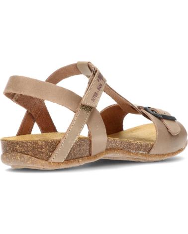 INTERBIOS SANDALIAS AFRODITA BEIGE