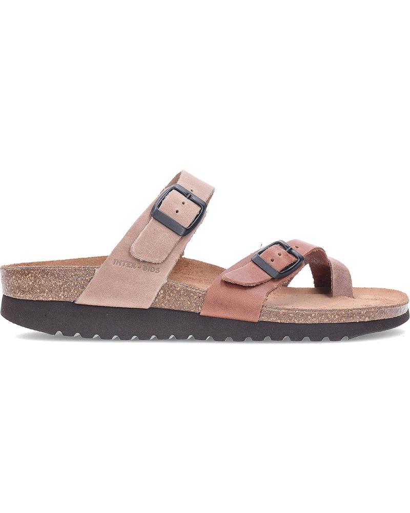 INTERBIOS SANDALIAS DE PIEL 7212MM MULTICOLOR