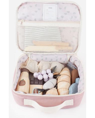 BOÎTE À LUNCH ENFANT VICTORIA ANIMAUX 9123031 ROSE ROSA