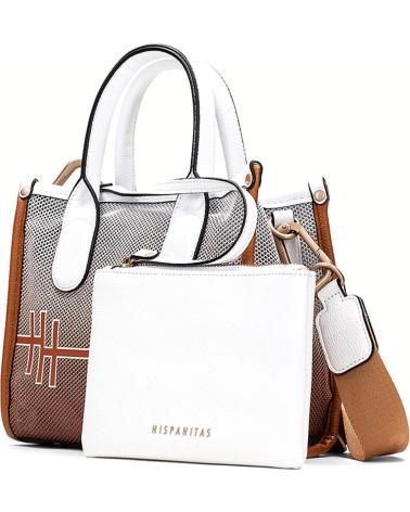 BOLSO DE MANO HISPANITAS BV253825 CUERO CUOIO CUEROC001