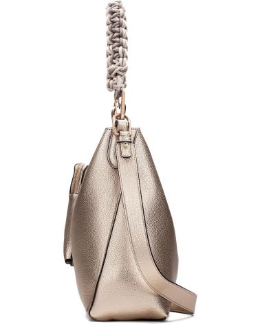 HISPANITAS BOLSA DE OMBRO BV253843 CAVA METALIZADO E CINZA GREY