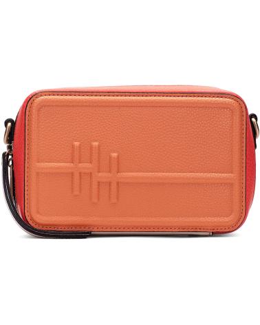 BOLSA A TIRACOLO HISPANITAS SAMBA BV253979 CORAL E BEGE CINZENTO GREY