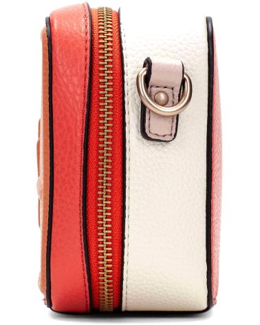 BOLSA A TIRACOLO HISPANITAS SAMBA BV253979 CORAL E BEGE CINZENTO GREY