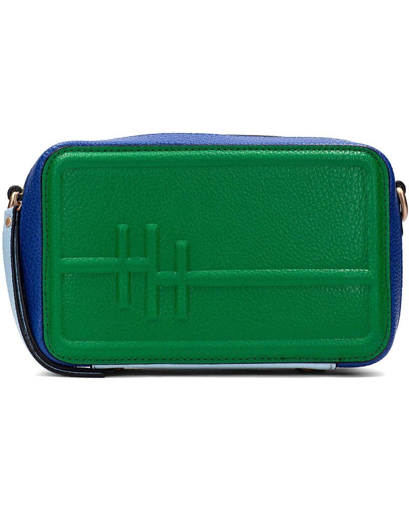 BOLSA A TIRACOLO HISPANITAS SAMBA BV253979 VERDE E AZUL GRASSC004