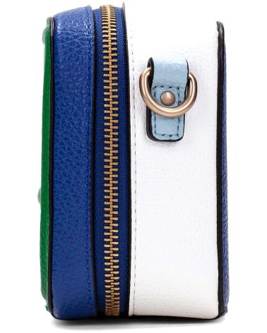 BOLSA A TIRACOLO HISPANITAS SAMBA BV253979 VERDE E AZUL GRASSC004