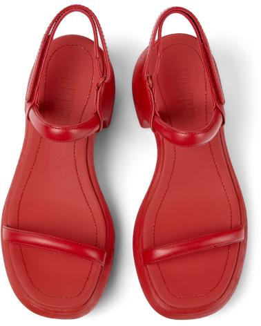 CAMPER SANDALIAS DE PIEL THELMA K201596 ROJO006