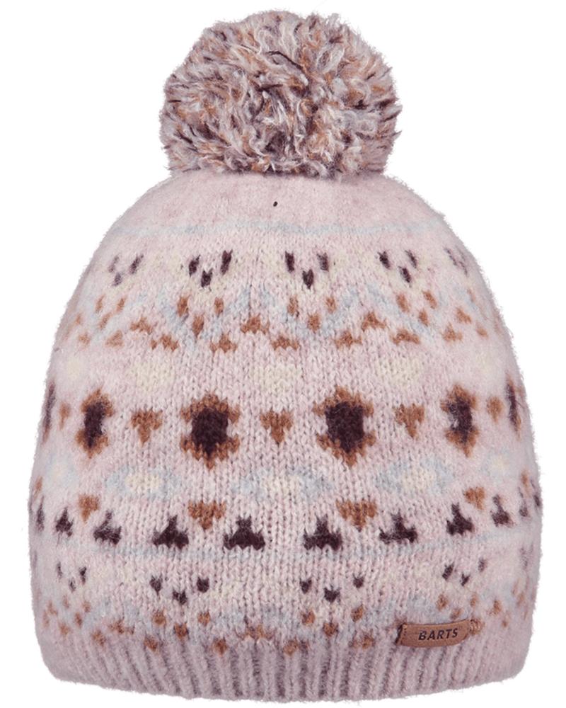 GORRO DE MALHA BARTS MAYAOBEANIE ROSA COM POM-POM PINK