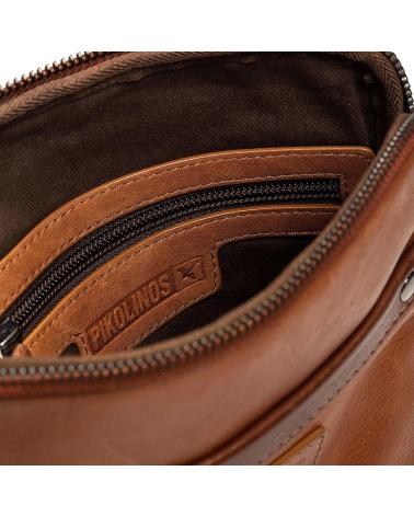 PIKOLINOS SALAZAR MHA-179 LEATHER CROSSBODY BAG IN BRANDY BRANDY