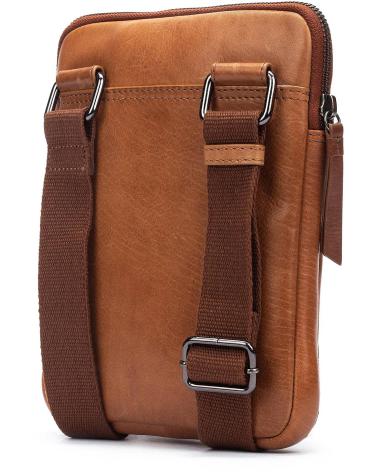 PIKOLINOS SALAZAR MHA-179 LEATHER CROSSBODY BAG IN BRANDY BRANDY