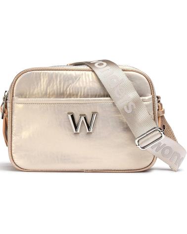 BOLSA TIRACOLO WONDERS CLOUD WB-52002 COR PLATINA PLATINO