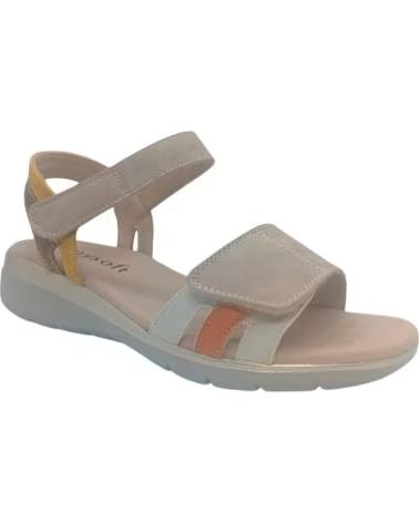 MYSOFT SANDALIAS MEMORY FOAM TAUPE 25M002-TAUPE SANDALIAS COMODAS M MULTICOLOR