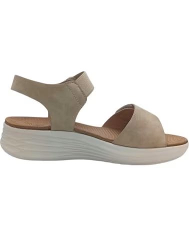 MYSOFT SANDALIAS 25M364-BEIGE EN BEIGE PARA MUJER