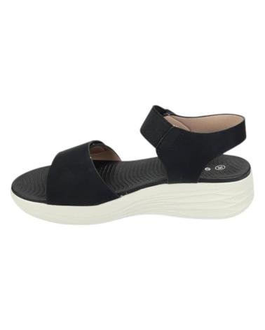 MYSOFT SANDALIAS MEMORY FOAM 25M364- SANDALIAS COMODAS M NEGRO