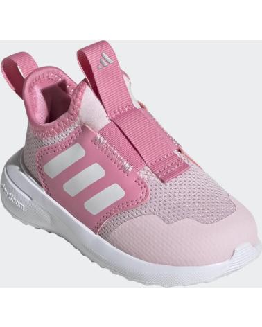 ADIDAS TENSAUR COMFORT IH1060 - CHAUSSURES ENFANT ROSES SANS LACETS MULTICOLOR