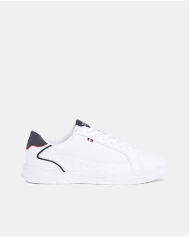 Sportivo-De-Hombre-TOMMY-HILFIGER-DEPORTIVA-CUP-PIEL-BLANCO