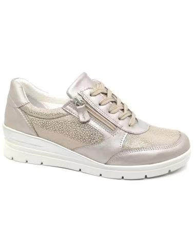 Esportes  de Mulher LUMEL DEPORTIVO LUNA 18 BEIGE METAL METáLICO