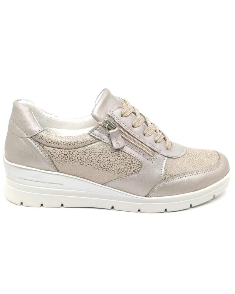 Esportes  de Mulher LUMEL DEPORTIVO LUNA 18 BEIGE METAL METáLICO