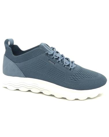 SPORTLICHE SNEAKER GEOX SPHERICA U15 AVIO BLAU AZUL