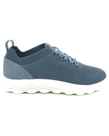 SPORTLICHE SNEAKER GEOX SPHERICA U15 AVIO BLAU AZUL