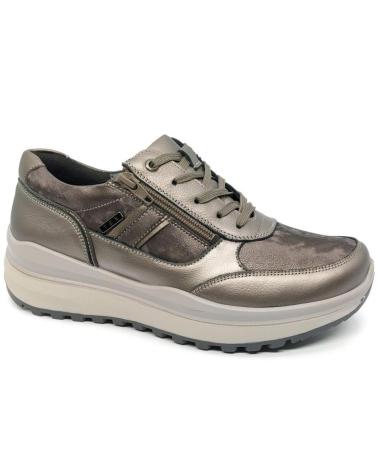 Baskets-décontractées-pour-femmes-G-COMFORT-DEPORTIVO-R-9281-PLATINO-ZINN-METáLICO