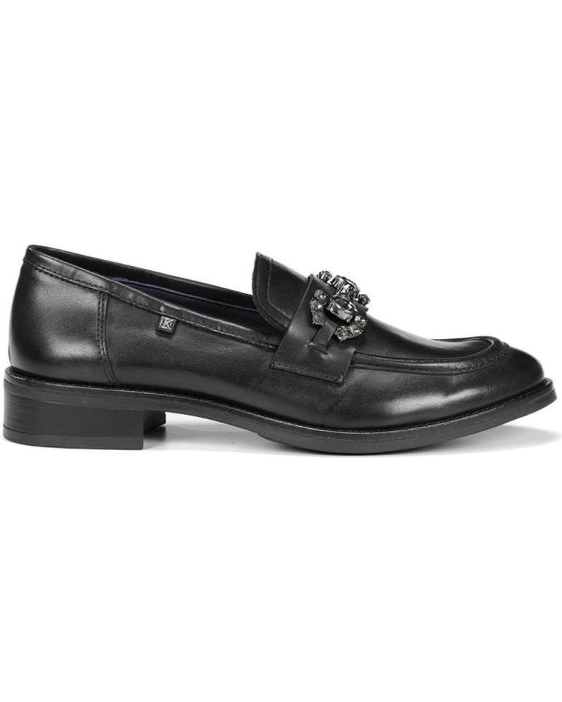 MOCASINES DORKING HARVARD D9118 S DE BY FLUCHOS NEGRO NEGRO