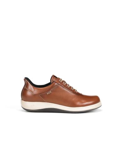 FLUCHOS PRIMEW F2335 BROWN LEATHER SLIP-ON SHOES MARRóN