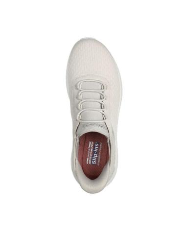 SKECHERS 117504 ZAPATILLAS CASUAL DE MUJER SLIP INS BEIGE