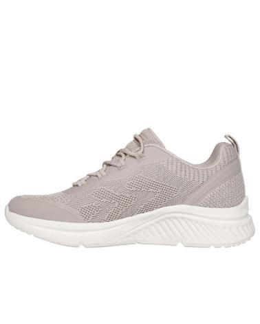SKECHERS 117561 ZAPATILLAS CASUAL DE MUJER BEIGE