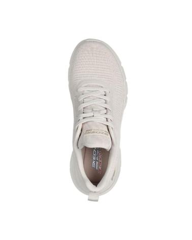 SKECHERS 117385 ZAPATILLAS CASUAL DE MUJER BEIGE