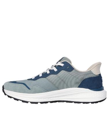 SKECHERS 211069 ZAPATILLAS CASUAL DE HOMBRE SLIP INS AZUL