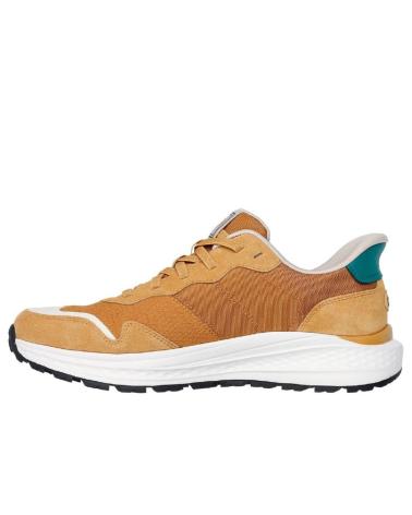 SKECHERS 211069 ZAPATILLAS CASUAL DE HOMBRE SLIP INS MOSTAZA