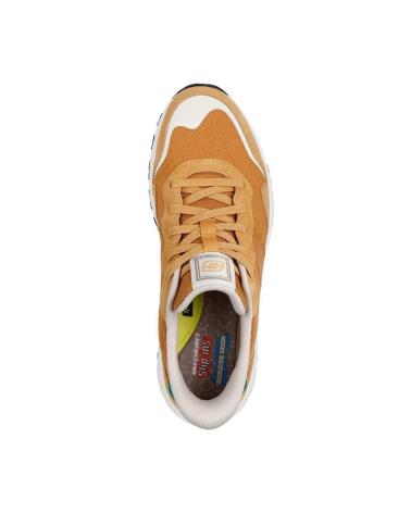 SKECHERS 211069 ZAPATILLAS CASUAL DE HOMBRE SLIP INS MOSTAZA