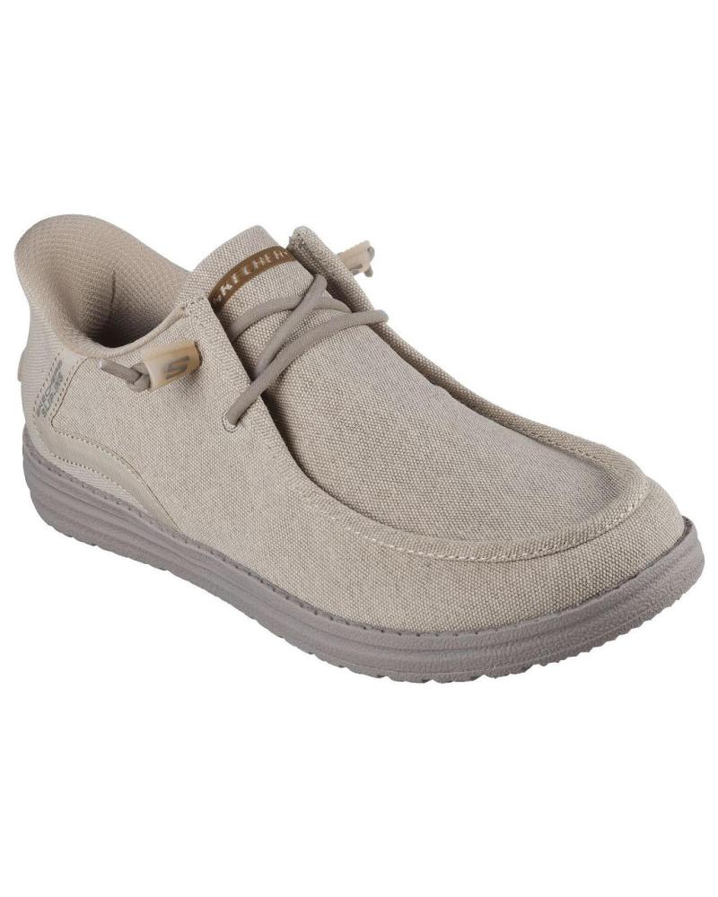 SKECHERS 210959 LONAS DE HOMBRE SLIP INS TAUPE