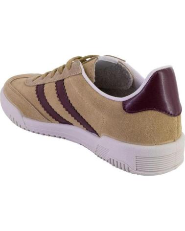 ROAL - ZAPATILLA DEPORTIVA MUJER - PLUMAFLEX SERRAJE MOD 35 CAMEL