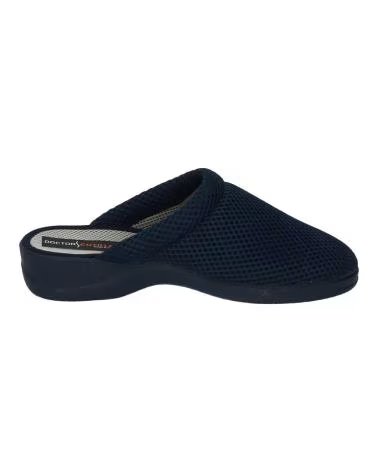 Calzado de casa de Mujer D`CUTILLAS PANTUFLAS DOCTOR CUTILLAS 21730 ANCHO ESPECIAL MARINO