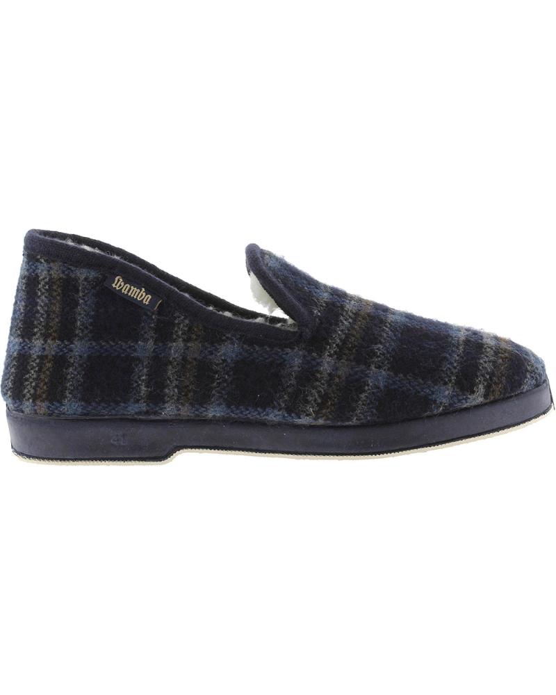 Inicio-VICTORIA-PANTUFLAS-UNISEX-200301M-CONFORTABLE-CUADROS-MARINO