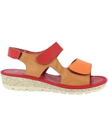 Sandálias-femininas-D`CUTILLAS-SANDALIAS-DE-MUJER-DOCTOR-CUTILLAS-35322-AUTOADHERENTE-ROJO