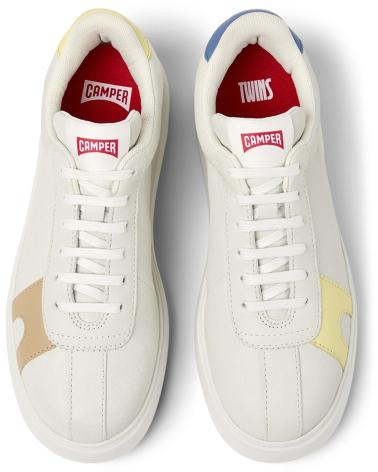 CAMPER SNEAKERS DE PIEL TWINS K201311 BLANCO042 CAMPER SNEAKERS DE PIEL TWINS K201311 BLANCO042