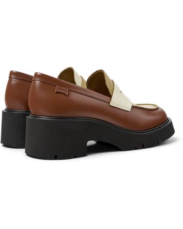 CAMPER MOCASINES PARA MUJER TWINS K201425 MARRON029