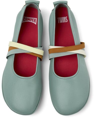 CAMPER BAILARINAS TWINS K201665 VERDE008
