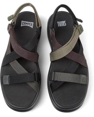 CAMPER SANDALIAS PARA MUJER TWINS K201729 MARRON004