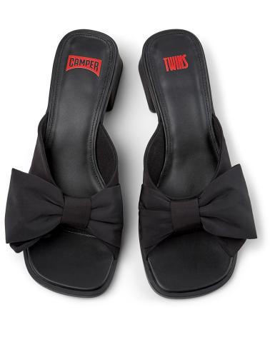 CAMPER SANDALIAS DE MUJER TWINS K201737 NEGRO001