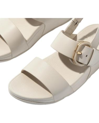FITFLOP LULU RESIN-BUKLE PIEL BEIG