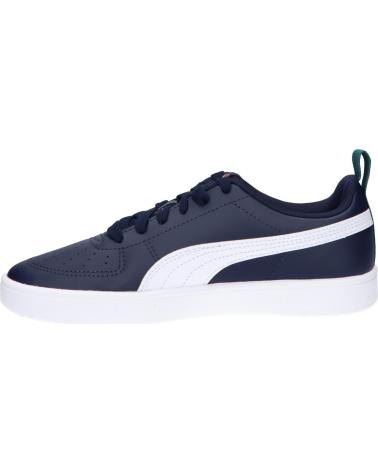 Esportes  de Mulher e Menina e Menino PUMA 384311 RICKIE JR 07 PEACOAT WHITE