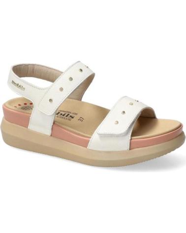 MEPHISTO FARRA CEYLAN FOG PIEL BLANCA BLANCO
