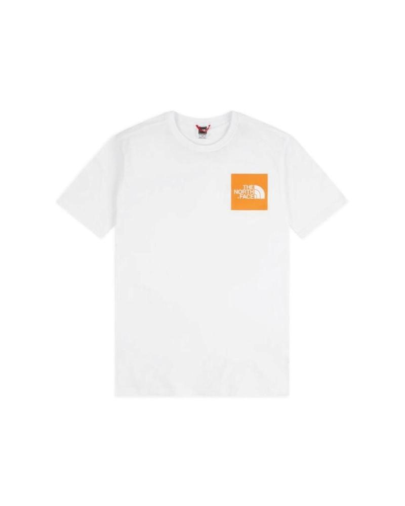 THE NORTH FACE FINE TEE WHITE T-SHIRT Q5P9V1 BLANCO