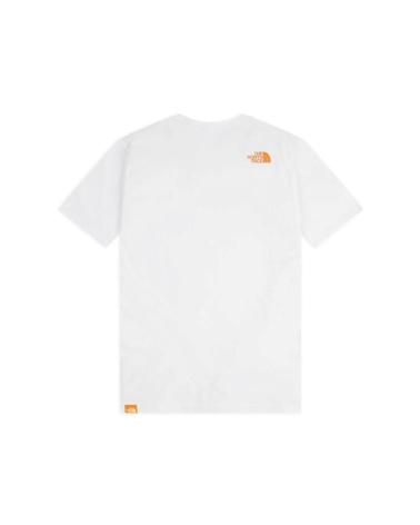 THE NORTH FACE FINE TEE WHITE T-SHIRT Q5P9V1 BLANCO