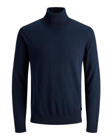 JACK AND JONES ROLLKRAGENPULLOVER JJ 12157417 BLAU AZUL