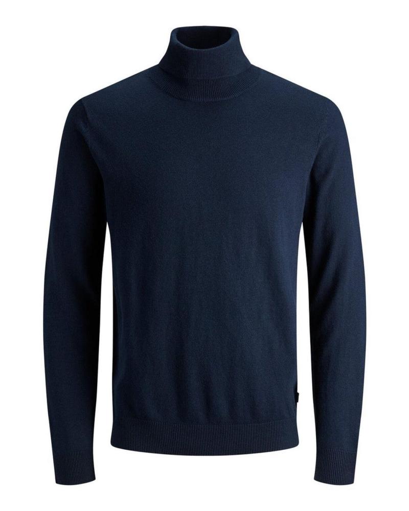 JACK AND JONES ROLLKRAGENPULLOVER JJ 12157417 BLAU AZUL